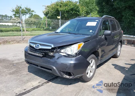 2016 Subaru Forester 2.5I z USA, uszkodzony, nr VIN JF2SJABC5GH541514